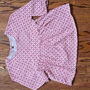 NWOT Tea Collection Empire, Print Long Sleeve Top in size 7